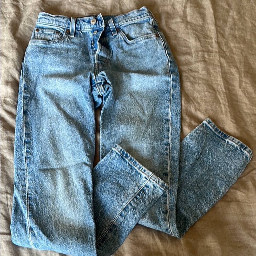 Levi 501’s button fly denim Jeans